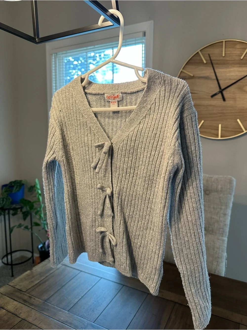 Girls Bow Sweater